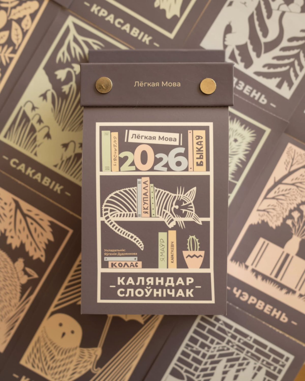 Лёгкая мова. Адрыўны каляндар на 2026 год